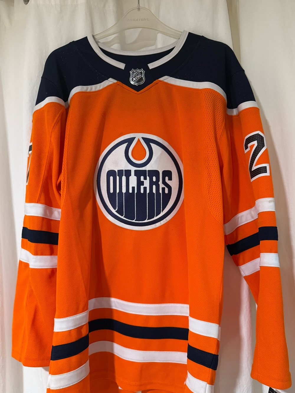 NWT Lucic Edmonton Oilers hockey jersey